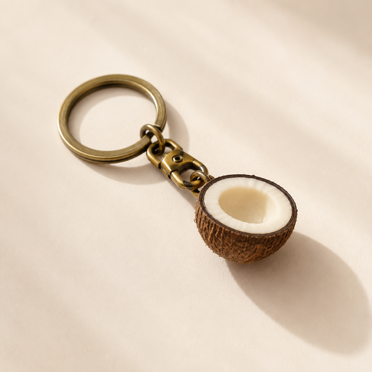 Coconut Keychain