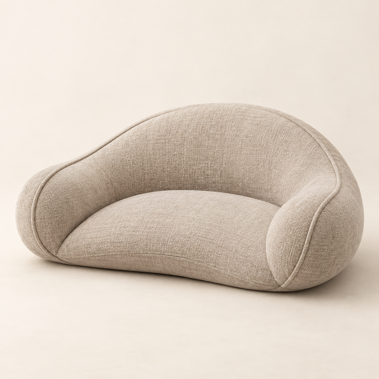 Crescent Reading Cradle in Oatmeal