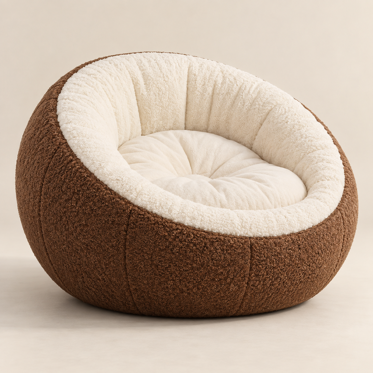Coconut Cove Lounger in Cocoa and Cream